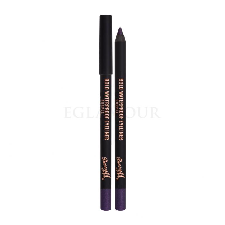 Barry M Bold Waterproof Eyeliner Kredka do oczu dla kobiet 1,2 g Odcień Purple