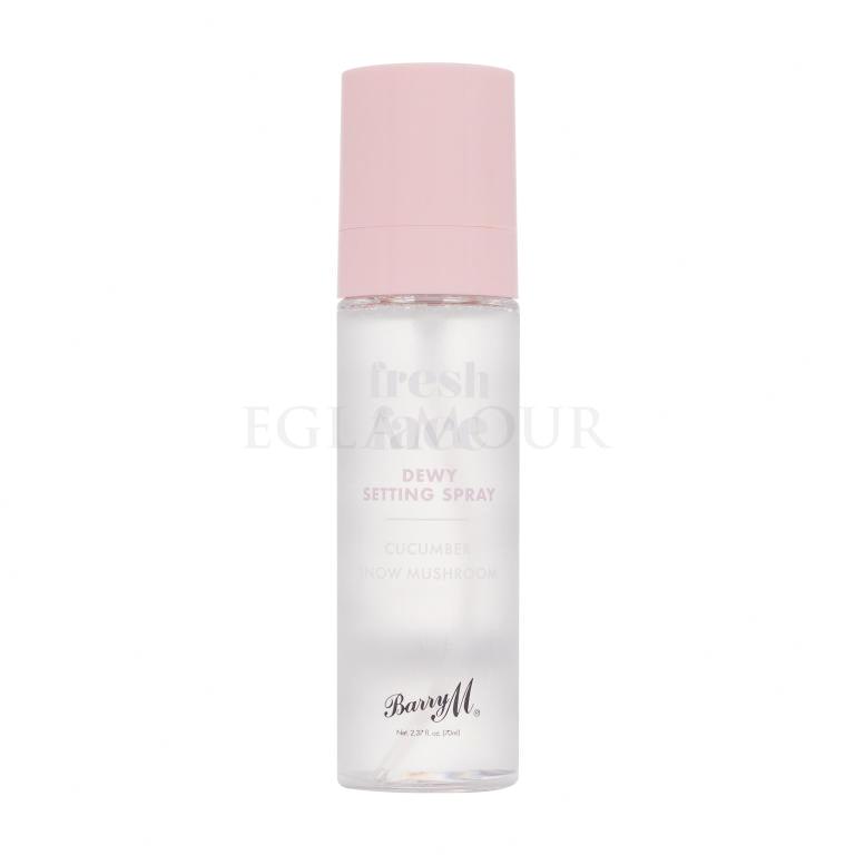 Barry M Fresh Face Dewy Setting Spray Utrwalacz makijażu dla kobiet 70 ml