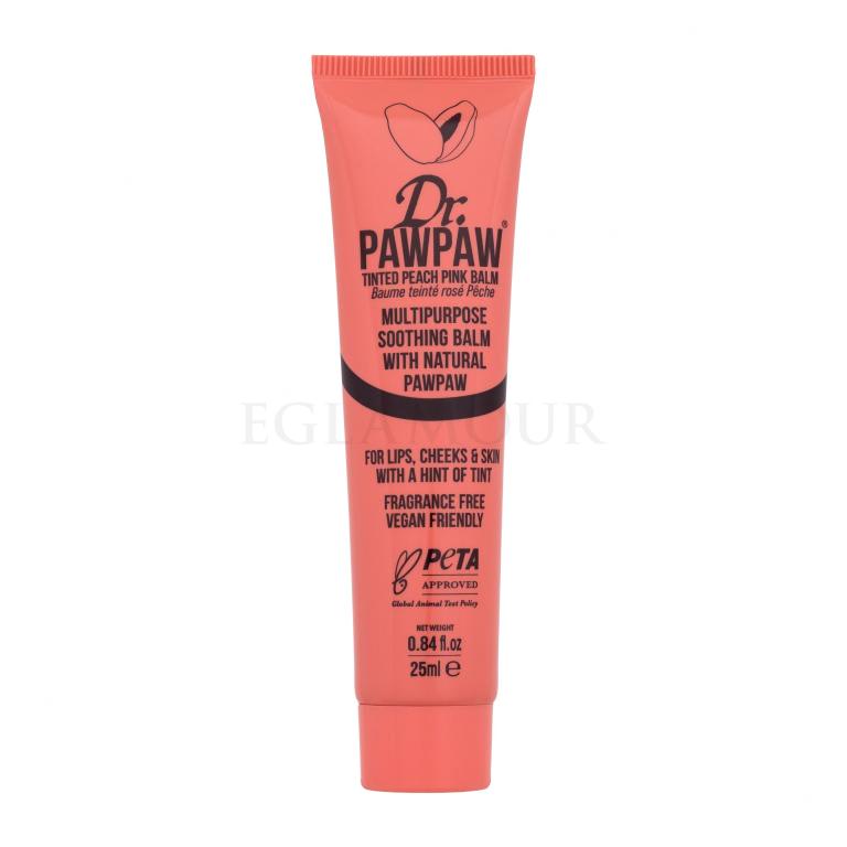 Dr. PAWPAW Balm Tinted Peach Pink Balsam do ust dla kobiet 25 ml