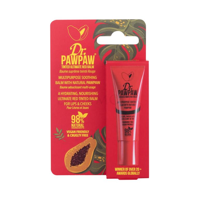 Dr. PAWPAW Balm Tinted Ultimate Red Balsam do ust dla kobiet 10 ml