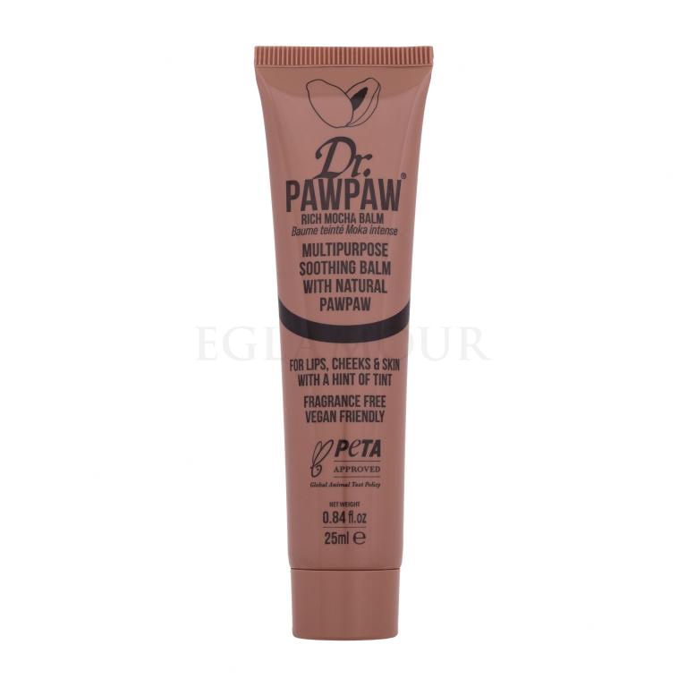 Dr. PAWPAW Balm Rich Mocha Balsam do ust dla kobiet 25 ml
