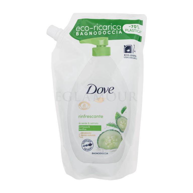 Dove Refreshing Cucumber &amp; Green Tea Żel pod prysznic dla kobiet Napełnienie 720 ml