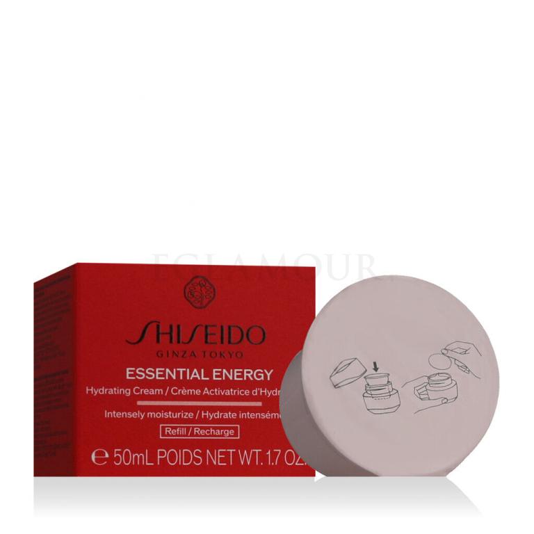 Shiseido Essential Energy Hydrating Cream Krem do twarzy na dzień dla kobiet Napełnienie 50 ml