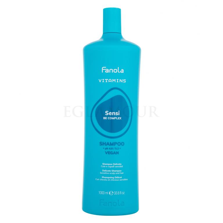 Fanola Vitamins Sensi Shampoo Szampon do włosów dla kobiet 1000 ml