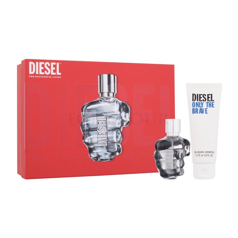 Diesel Only The Brave Zestaw EDT 50 ml + żel pod prysznic 75 ml