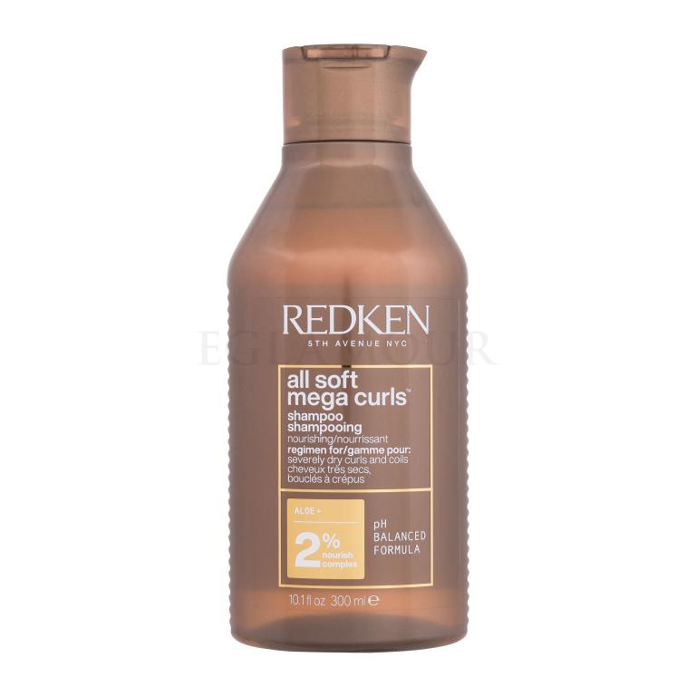Redken All Soft Mega Curls Shampoo Szampon do włosów dla kobiet 300 ml