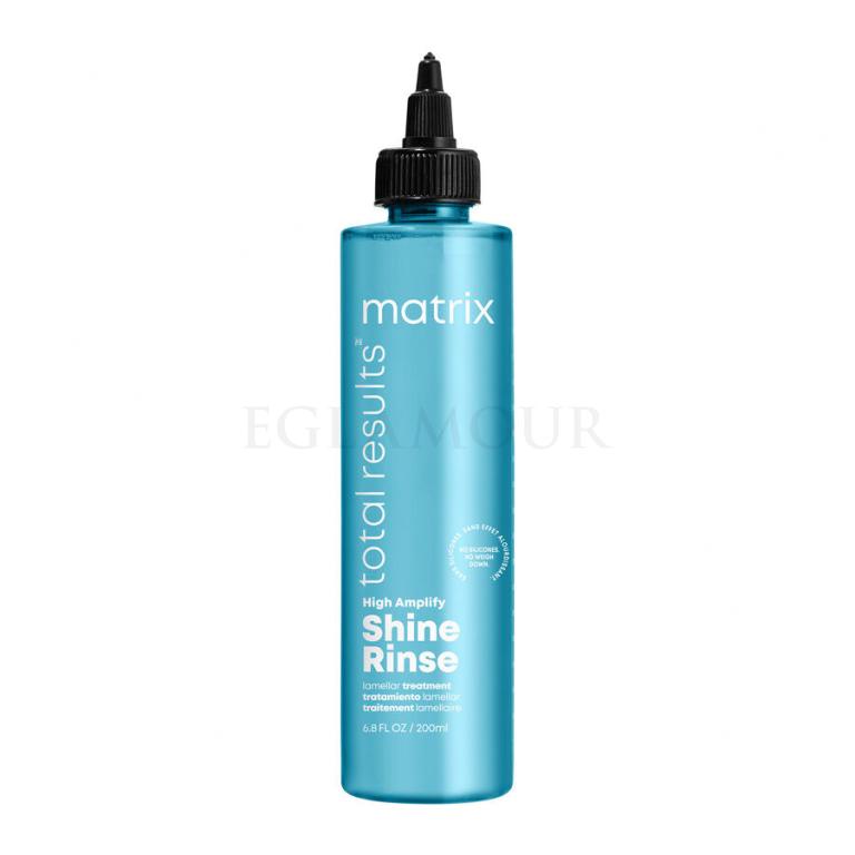 Matrix High Amplify Shine Rinse Lamellar Treatment Na połysk włosów dla kobiet 250 ml