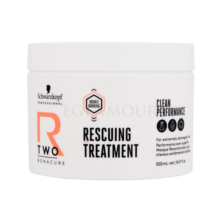 Schwarzkopf Professional Bonacure R-Two Rescuing Treatment Maska do włosów dla kobiet 500 ml