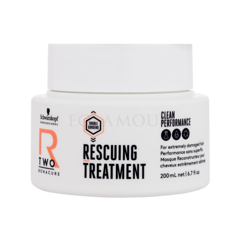 Schwarzkopf Professional Bonacure R-Two Rescuing Treatment Maska do włosów dla kobiet 200 ml