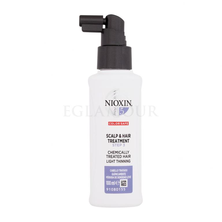 Nioxin System 5 Scalp &amp; Hair Treatment Pielęgnacja bez spłukiwania dla kobiet 100 ml