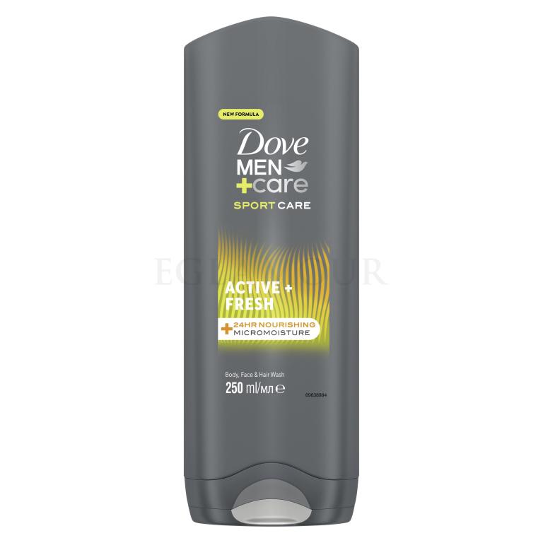 Dove Men + Care Sport Care Active + Fresh Żel pod prysznic dla mężczyzn 250 ml