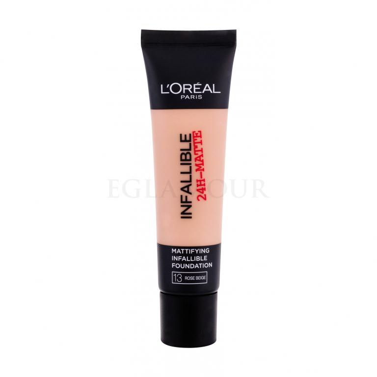 L&#039;Oréal Paris Infaillible 24h-Matte Podkład dla kobiet 35 ml Odcień 13 Rose Beige
