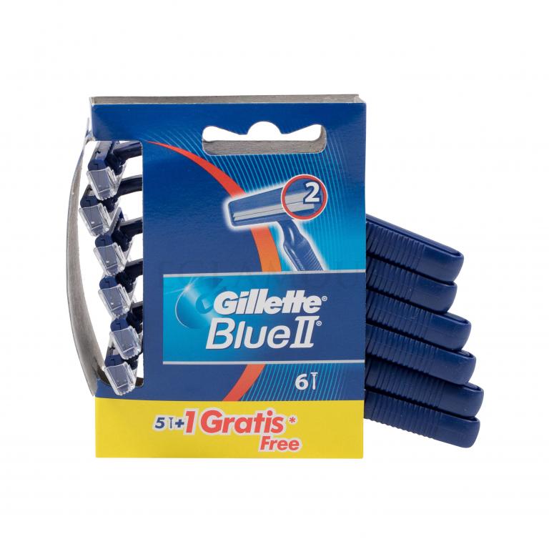 Gillette Blue II Maszynka do golenia dla mężczyzn 6 szt