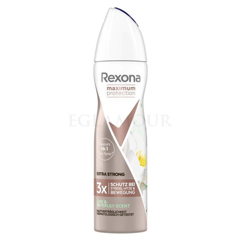 Rexona Maximum Protection Lime &amp; Waterlily Antyperspirant dla kobiet 150 ml