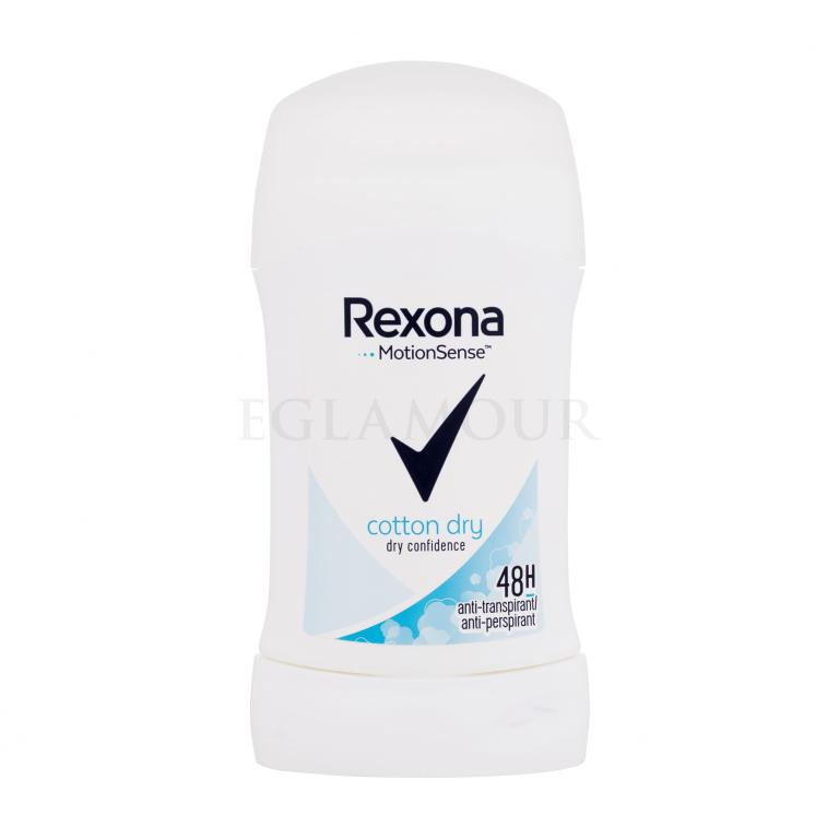 Rexona MotionSense Cotton Dry 48h Antyperspirant dla kobiet 40 ml