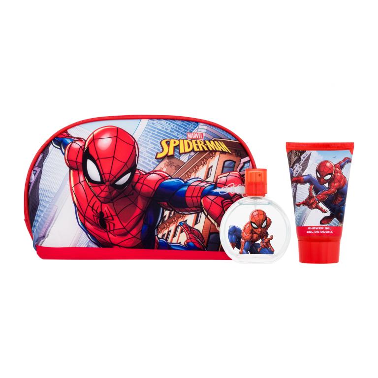 Marvel Spiderman Set Zestaw woda toaletowa 50 ml + żel pod prysznic 100 ml + kosmetyczka