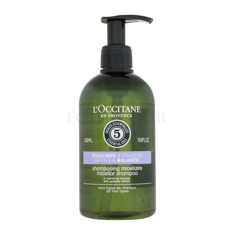 L&#039;Occitane Aromachology Gentle &amp; Balance Micellar Shampoo Szampon do włosów dla kobiet 500 ml