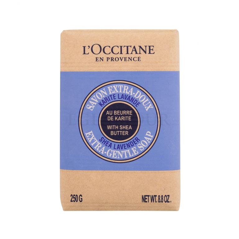 L'Occitane Shea Butter Lavender Extra-Gentle Soap Mydło w kostce dla kobiet 250 g