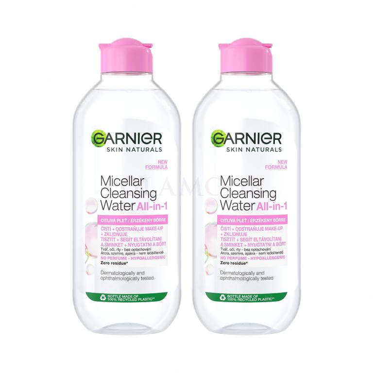 Zestaw Płyn micelarny Garnier Skin Naturals Micellar Water All-In-1 Sensitive