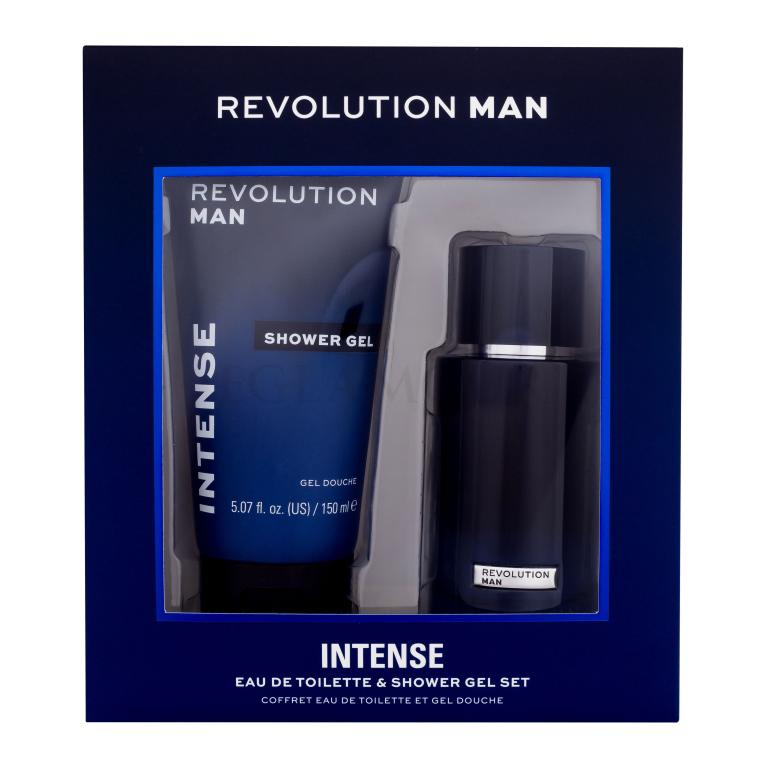 Revolution Man Intense Zestaw woda toaletowa 100 ml + żel pod prysznic 150 ml