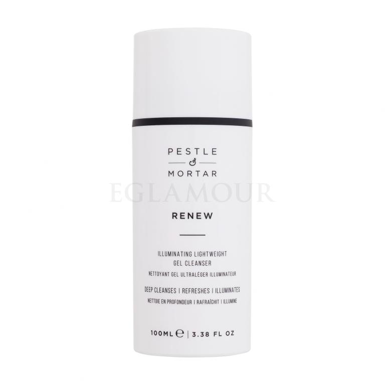 Pestle &amp; Mortar Renew Illuminating Lightweight Gel Cleanser Żel oczyszczający dla kobiet 100 ml