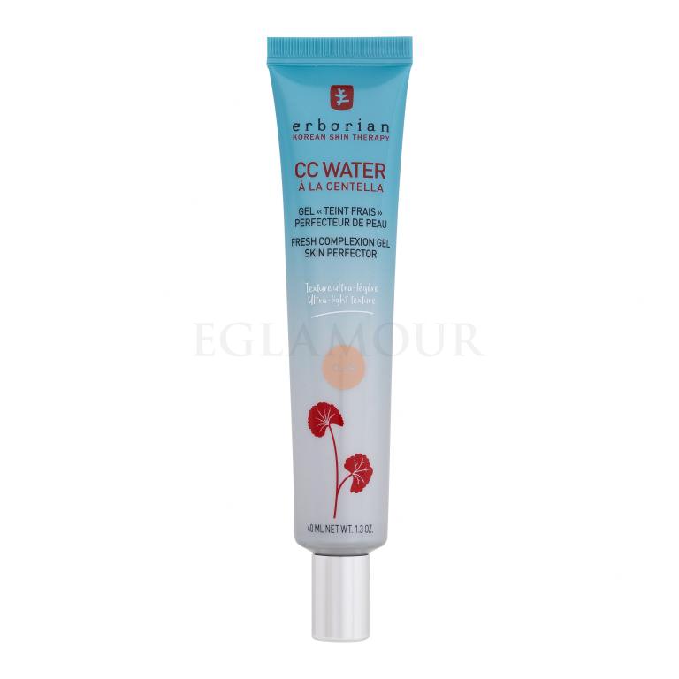 Erborian CC Water Fresh Complexion Gel Skin Perfector Krem CC dla kobiet 40 ml Odcień Clair