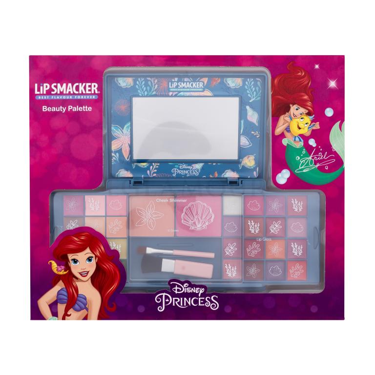 Lip Smacker Disney Princess Ariel Beauty Palette Zestaw kosmetyków dla dzieci 1 szt
