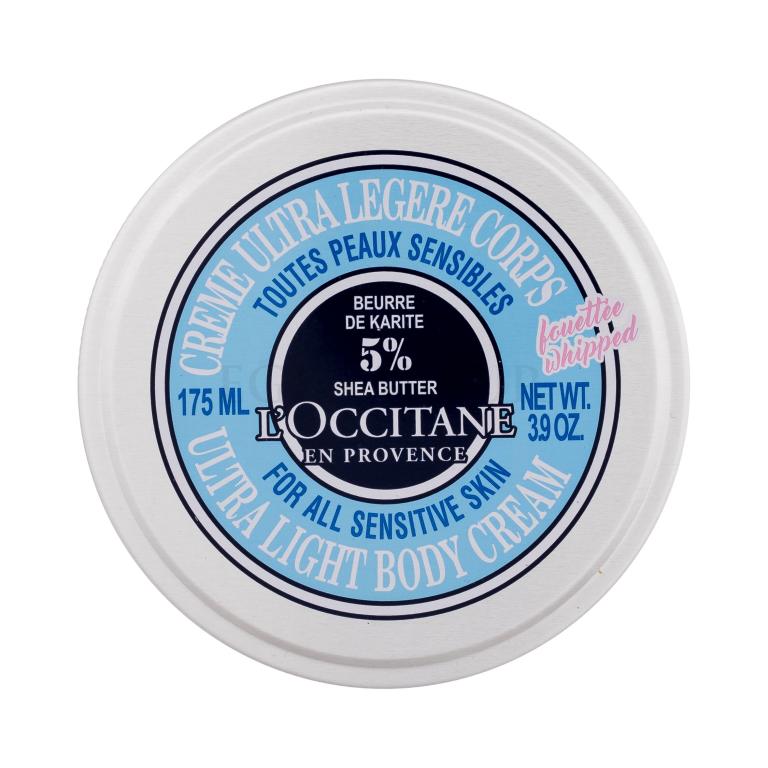 L'Occitane Shea Butter Ultra Light Krem do ciała dla kobiet 175 ml