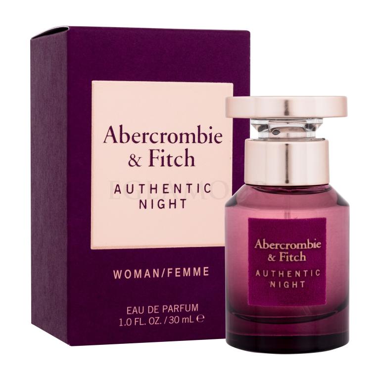 Abercrombie &amp; Fitch Authentic Night Woda perfumowana dla kobiet 30 ml