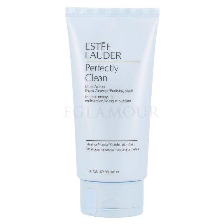 Estée Lauder Perfectly Clean Foam Cleanser &amp; Purifying Mask Pianka oczyszczająca dla kobiet 150 ml