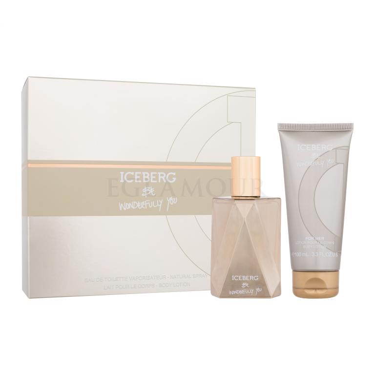 Iceberg Be Wonderfully You Zestaw woda toaletowa 100 ml + mleczko do ciała 100 ml
