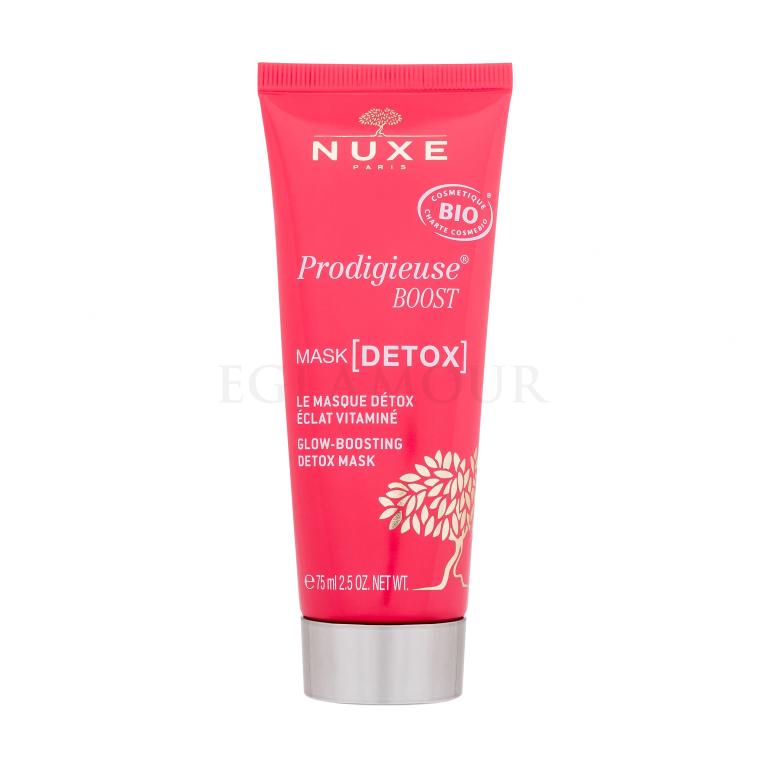 NUXE Prodigieuse Boost Glow-Boosting Detox Mask Maseczka do twarzy dla kobiet 75 ml