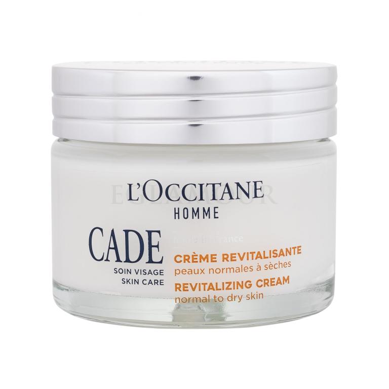 L&#039;Occitane Cade Revitalizing Cream Krem do twarzy na dzień dla mężczyzn 50 ml