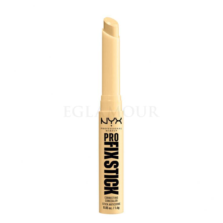 NYX Professional Makeup Pro Fix Stick Correcting Concealer Korektor dla kobiet 1,6 g Odcień 0.3 Yellow