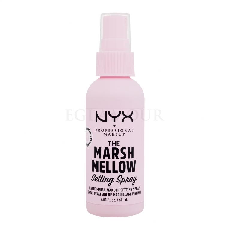 NYX Professional Makeup Marshmellow Setting Spray Utrwalacz makijażu dla kobiet 60 ml