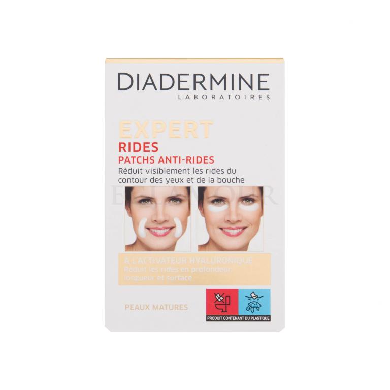 Diadermine Expert Anti-Wrinkle-Pads Maseczka na okolice oczu dla kobiet Zestaw