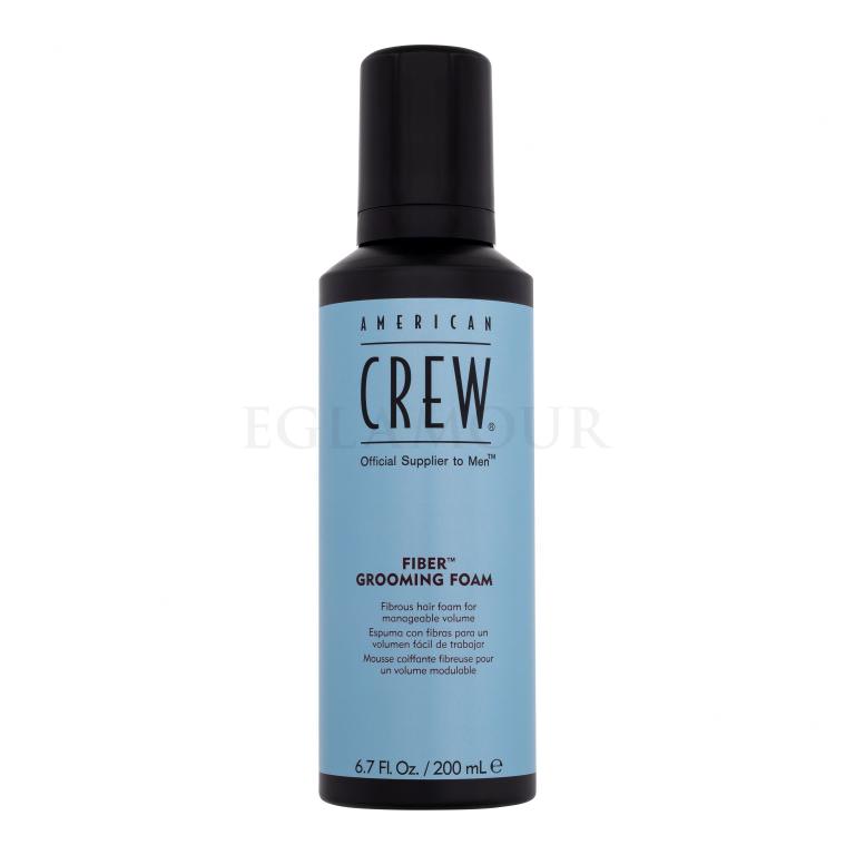 American Crew Fiber Grooming Foam Pianka do włosów dla mężczyzn 200 ml