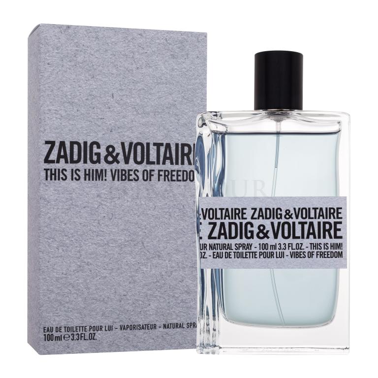Zadig &amp; Voltaire This is Him! Vibes of Freedom Woda toaletowa dla mężczyzn 100 ml