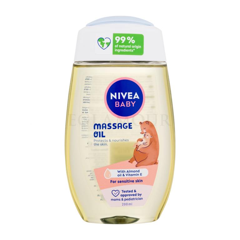 Nivea Baby Massage Oil Olejek do ciała dla dzieci 200 ml