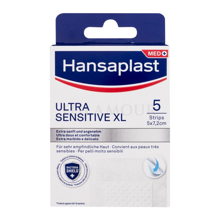 Hansaplast Ultra Sensitive XL Plaster Plaster Zestaw