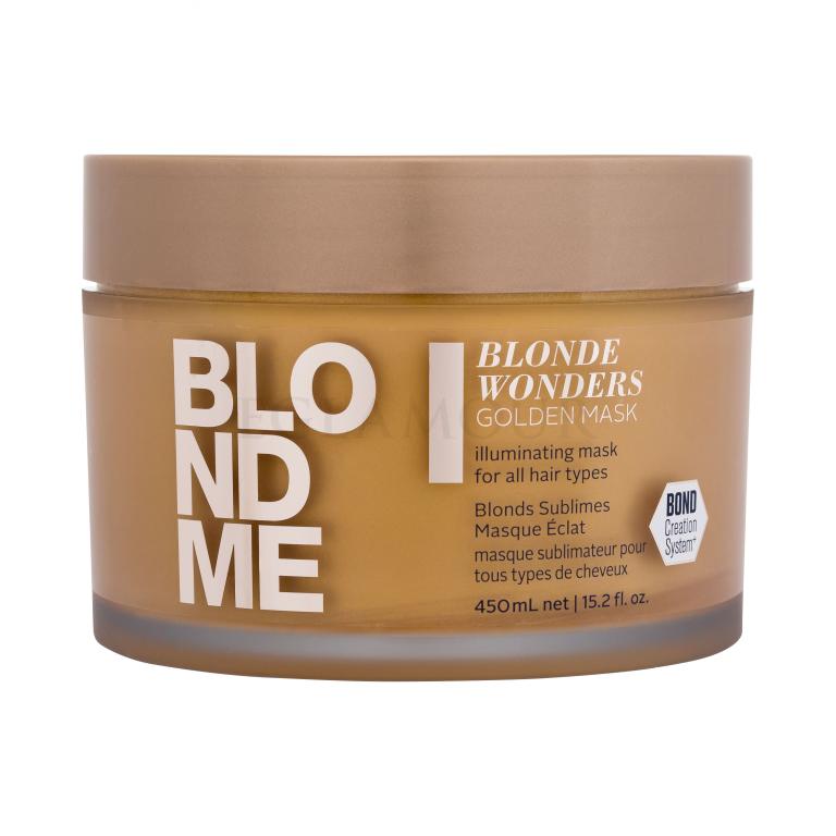 Schwarzkopf Professional Blond Me Blonde Wonders Golden Mask Maska do włosów dla kobiet 450 ml