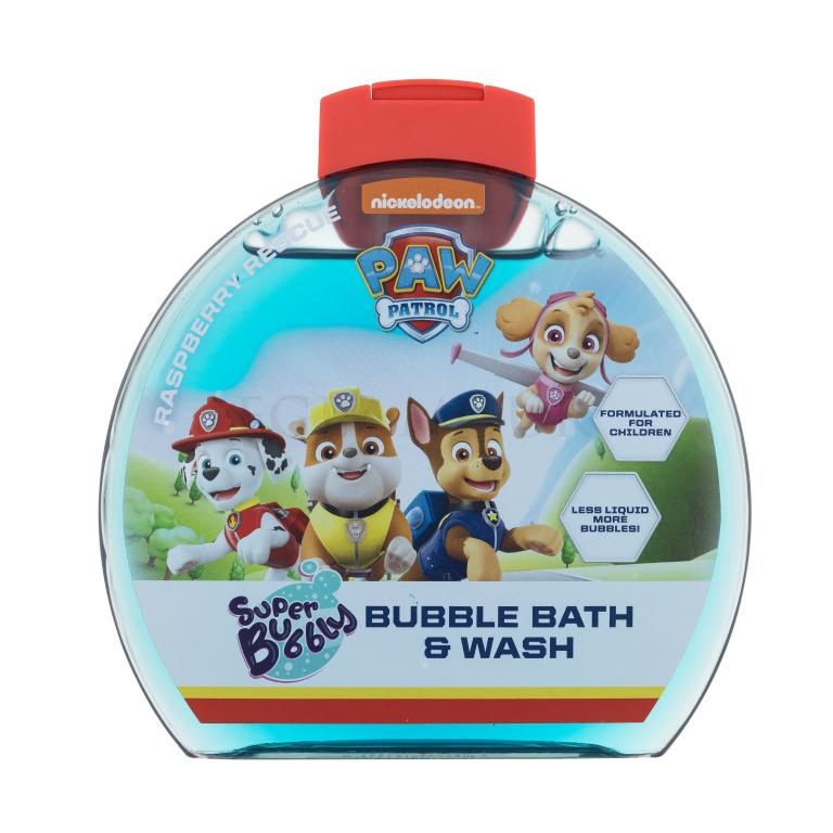 Nickelodeon Paw Patrol Bubble Bath &amp; Wash Pianka do kąpieli dla dzieci 300 ml