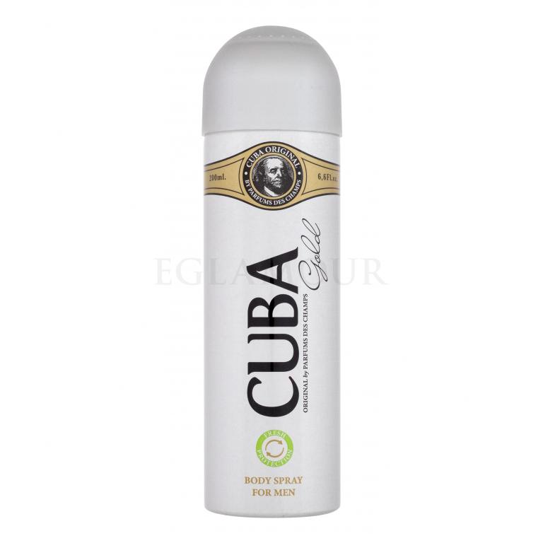 Cuba Gold Dezodorant dla mężczyzn 200 ml