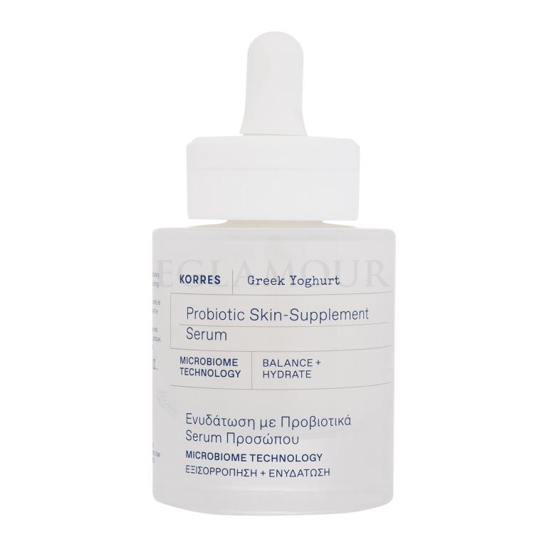 Korres Greek Yoghurt Probiotic Skin-Supplement Serum Serum do twarzy dla kobiet 30 ml