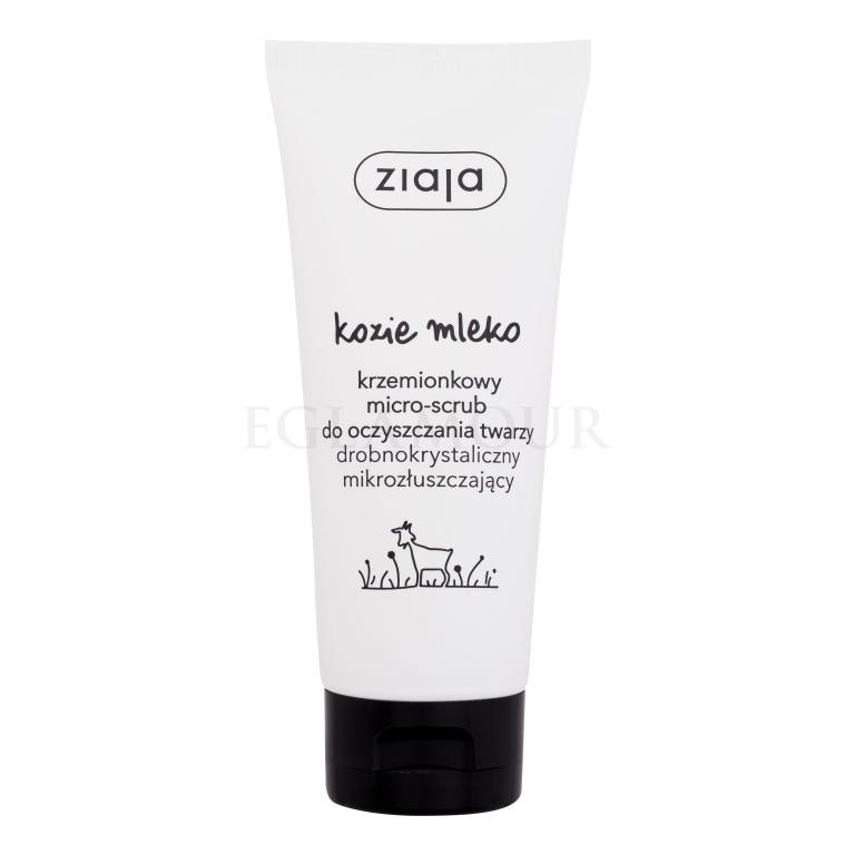 Ziaja Goat´s Milk Siliceous Micro-Scrub Peeling dla kobiet 75 ml