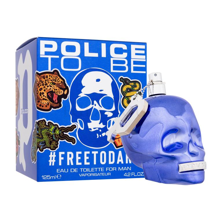 Police To Be #FREETODARE Woda toaletowa dla mężczyzn 125 ml