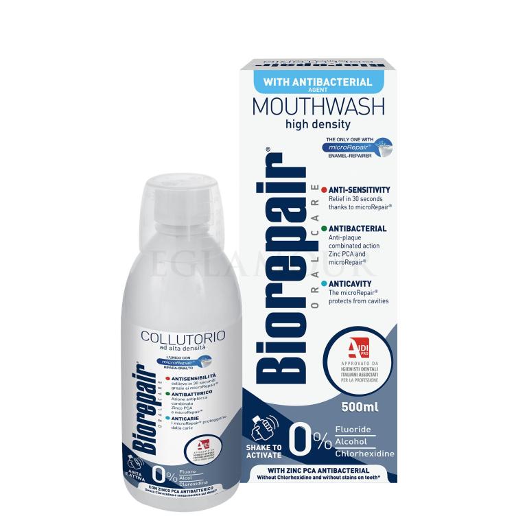Biorepair Antibacterial Mouthwash 3in1 Płyn do płukania ust 500 ml