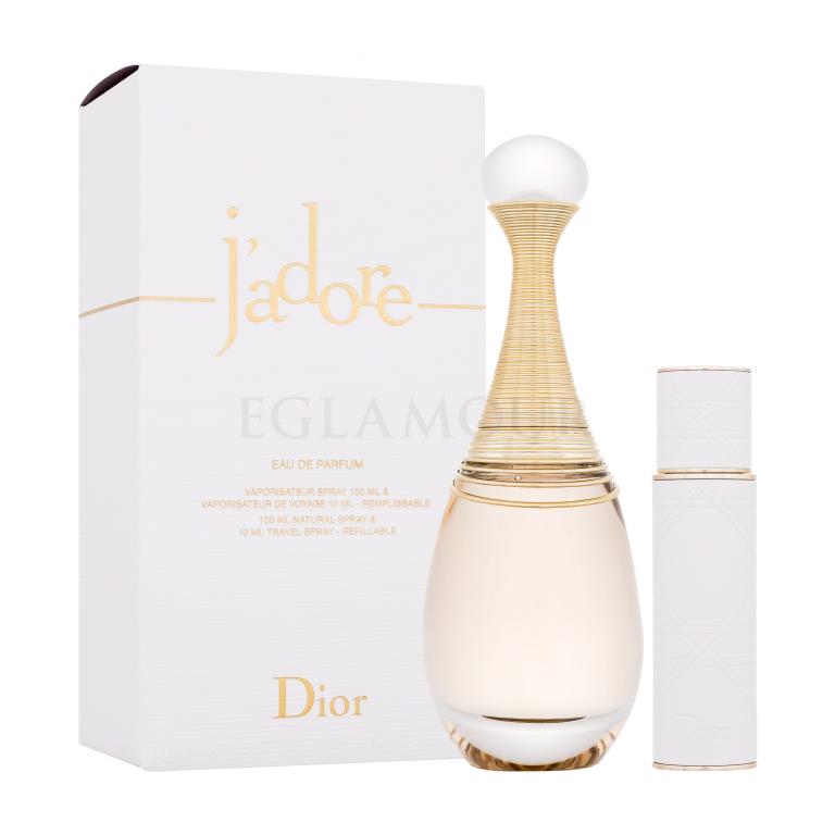 Christian Dior J&#039;adore Zestaw woda perfumowana 100 ml + woda perfumowana we flakonie do napełniania 10 ml