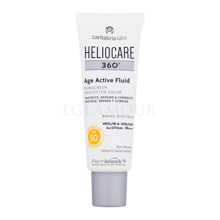 Heliocare 360° Age Active Fluid SPF50+ Preparat do opalania twarzy 50 ml