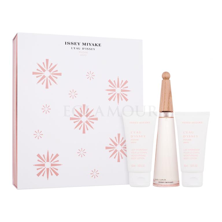 Issey Miyake L&#039;Eau D&#039;Issey Pivoine Zestaw woda toaletowa 50 ml + mleczko do ciała 2 x 50 ml